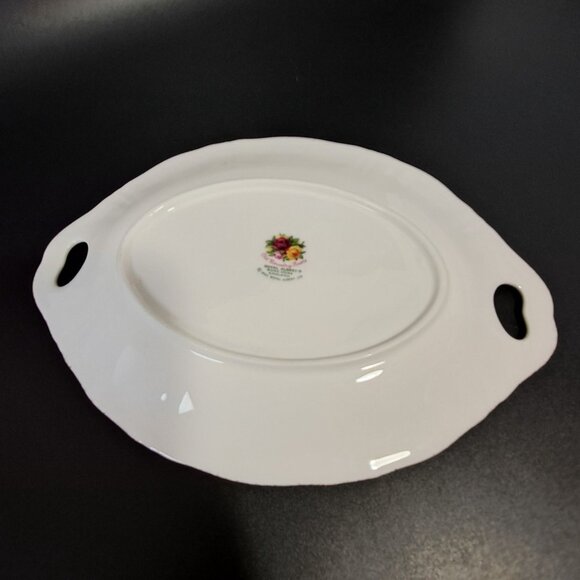 Royal Albert Old Country Roses Oval Victorian Tray Floral Bone China Decorative - Picture 13 of 13